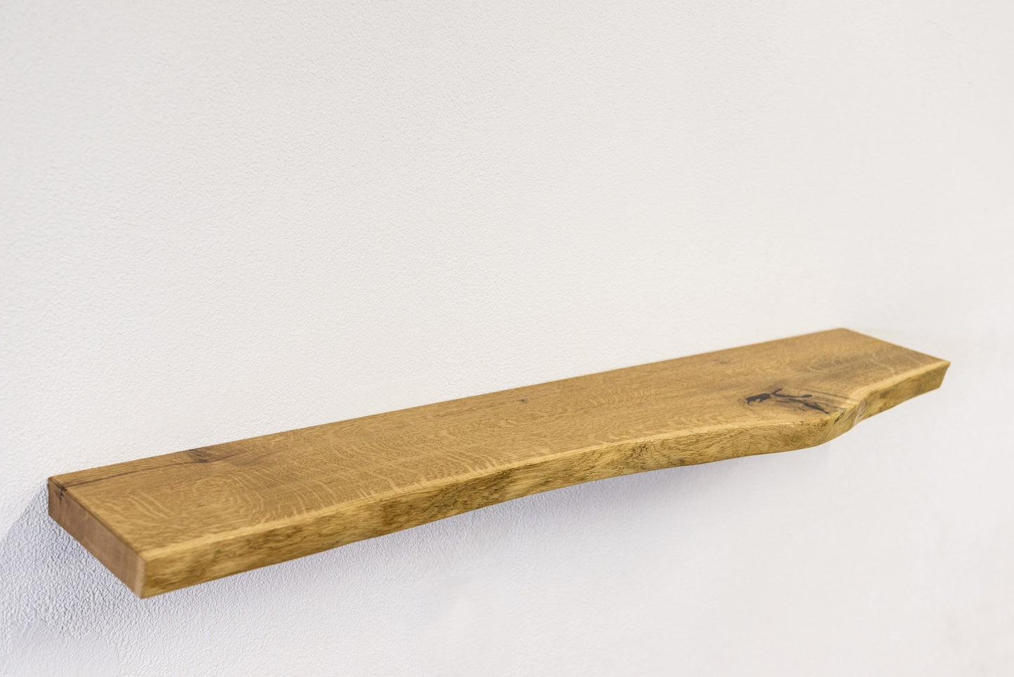 Oak Floating Shelves, Custom Wood Shelves, Rustic Shelves, Bathroom Shelves with Bracket, Long Book Shelves, Oak Kitchen Shelves